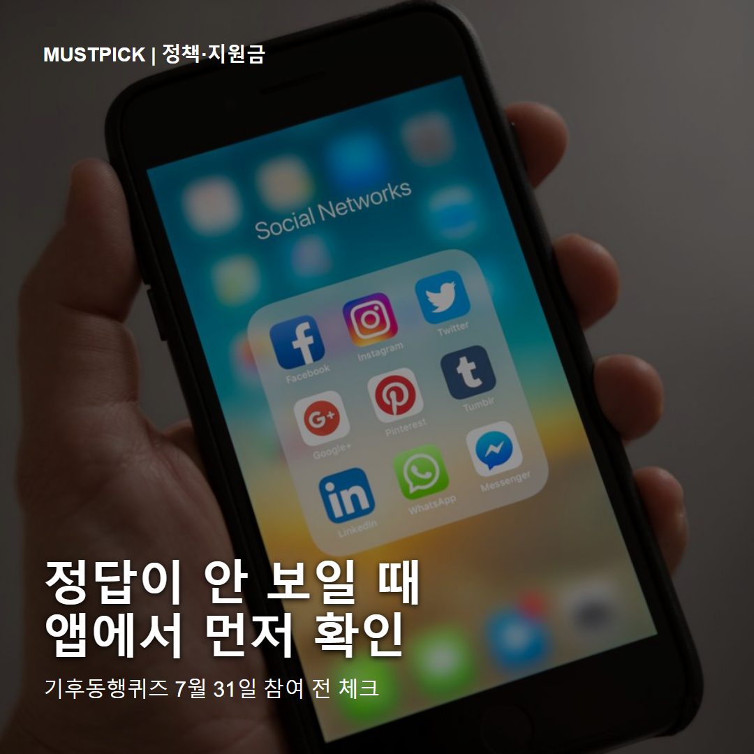 기후동행퀴즈7월31일 정답 미확정: 공식 앱에서 확인하는 참여방법