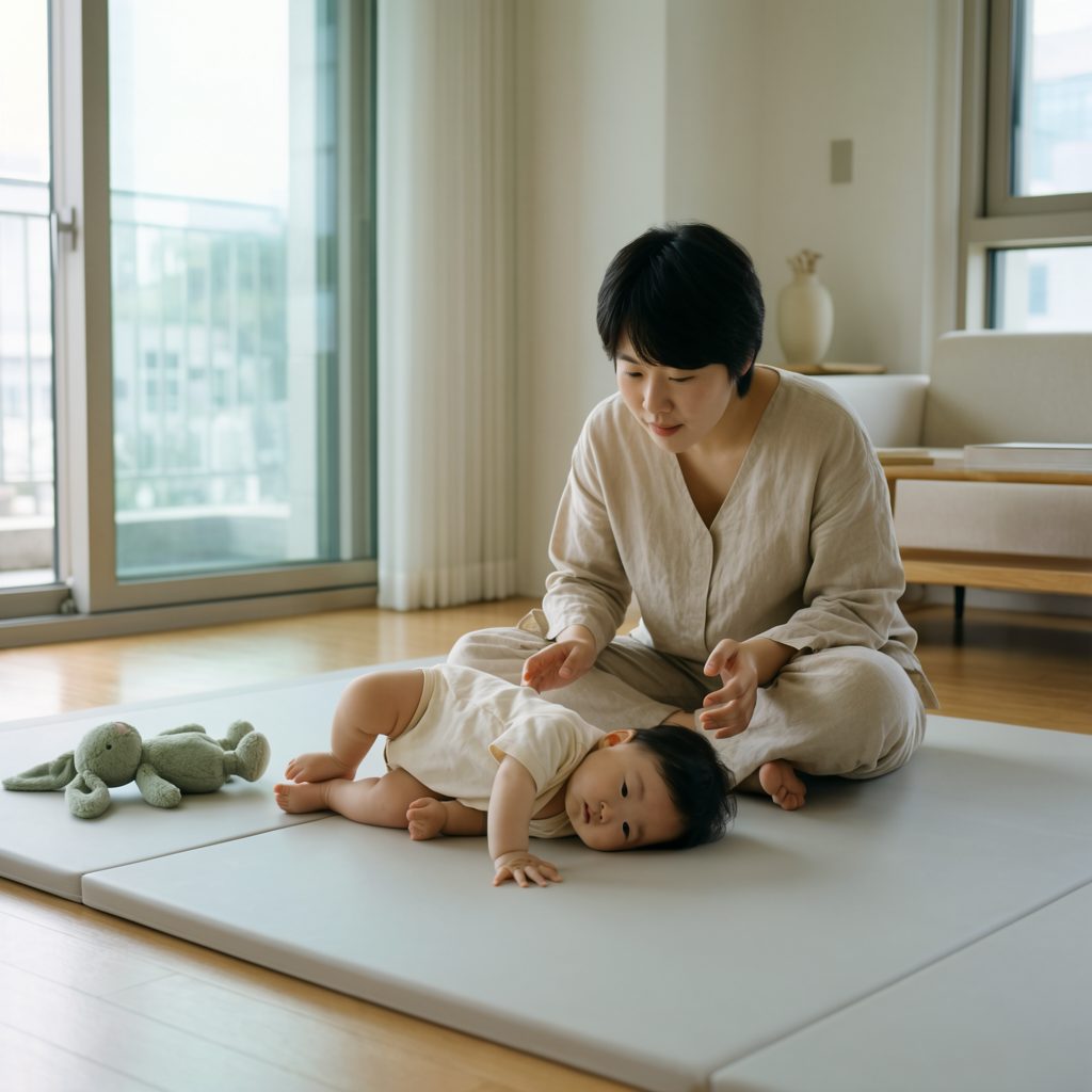 아기 뒤집기 시기, 생후 3~6개월 범위와 안전하게 살필 기준