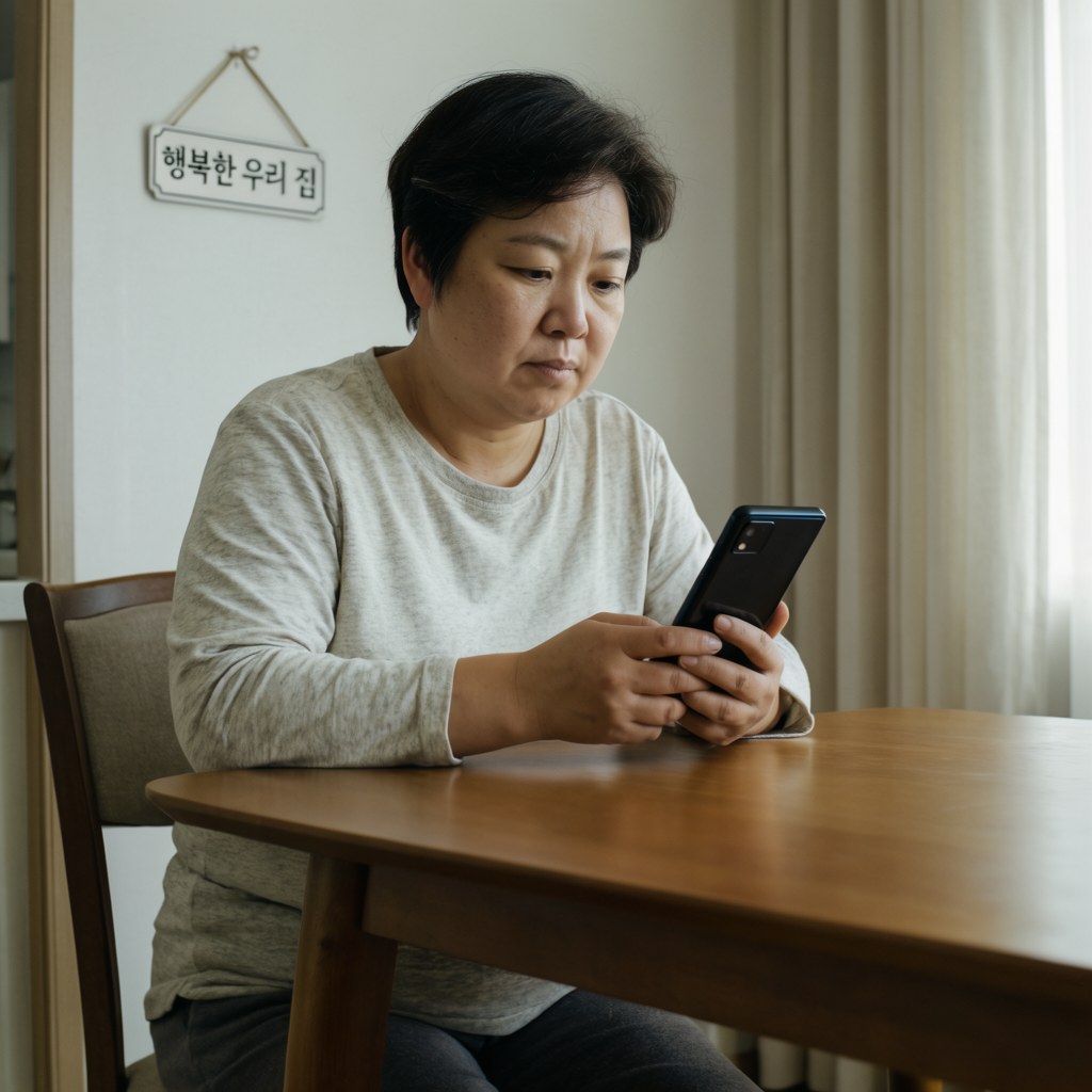 코엑스 행사 등록 화면을 확인하는 보호자